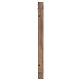 Bed Headboard Natural Solid Teak Wood 42024550