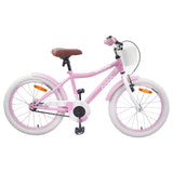 Kids Bike 18 Inches for 5-7 Years Old Light Pink 42009540