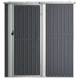 Garden Shed Anthracite 180.5x97x209.5 cm Galvanised Steel 150905