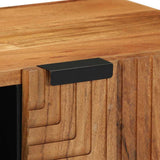 TV Cabinet with Shelf Brown 80 x 33 x 46 cm Solid Mango Wood 4017771