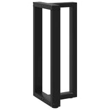 Bar Table Legs T-Shaped 2 pcs Black 50x35x cm Steel 4013076