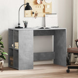 Desk Concrete Grey 102x50x75 cm Engineered Wood 840544