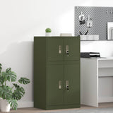Storage Cabinet Olive Green 60 x 40 x 40 cm Steel 891716