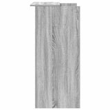 Reception Desk Grey Sonoma 55x50x103.5 cm Engineered Wood 859020