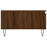 Coffee Table Brown Oak 90x60x35 cm Engineered Wood 827067