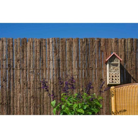 ZNTS Nature Garden Screen Natural Pine Bark 1x3 m 5 mm Thick 447510
