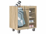 Golf Cabinet with Wheel Plain Sonoma Oak 65 x 45 x 98 cm 899449