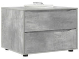 Storage Cabinet 60 x 48 x 57 cm Engineered Wood Concrete Grey 888830