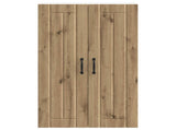 Wall Cabinet LUCCA Artisan Oak 60 x 31 x 100 cm Engineered Wood 885144
