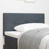 Headboard with Headboard Dark Grey 100 cm Faux Leather 42007145