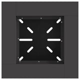 Fire Pit Black 48 x 48 x 40 cm Steel 858922