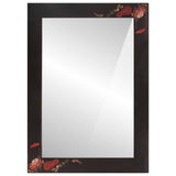 Mirror Wall-mounted Multicolour 70 x 50 x 3 cm Glass 4018731