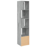 Bookcase Grey Sonoma 40x36x189 cm Engineered Wood 848246