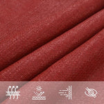 ZNTS Sunshade Sail 160 g/m² Red 4.5x4.5 m HDPE 311607