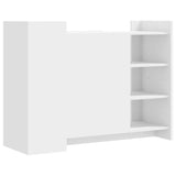 ZNTS Sideboard White 100x35x75 cm Engineered Wood 848409