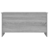 Coffee Table Grey Sonoma 102x55.5x52.5 cm Engineered Wood 819267