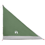 Backpacking Tent Green 4-Person 185T Polyester with PU Coating 42018559