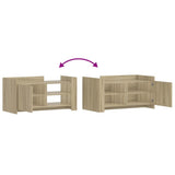 Coffee Table Sonoma Oak 100x50x50 cm Engineered Wood 848362