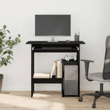 Desk Black Oak 80x45x74 cm Engineered Wood 862007