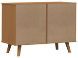 Chest of Drawers MOLDE Caramel 80 x 40 x 80 cm Solid Pine Wood 42020936