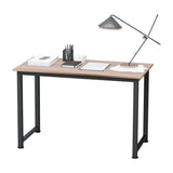 Computer Desk, Writing Table, 120 x 60 x 76cm Workstation for Home Office, Study with Metal Frame, T3398P341017
