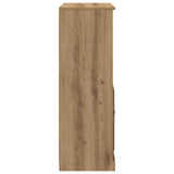 Highboard Artisian Oak 60x35.5x103.5 cm Engineered Wood 857148