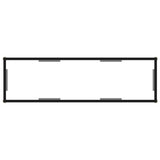 Console Table Transparent 120x35x75 cm Tempered Glass 322839