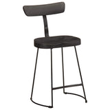 Bar Stools 2 pcs Black 49x43x79 cm Solid Wood Mango 4013517