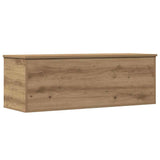Storage Box Artisan Oak 102 x 35 x 35 cm Engineered Wood 868721