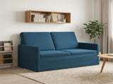 2 Seater Sofa Blue 130 x 81 x 82 cm Velvet 42041063