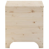 Storage Box with Lid RANA 60x49x54 cm Solid Wood Pine 4002335