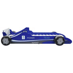 Children's Race Car Bed 90x200 cm Blue 245661