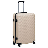 Hardcase Trolley Set 3 pcs Gold ABS 92416