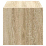 TV Wall Cabinet Sonoma 60 x 31 x 29.5 cm Engineered Wood 892193