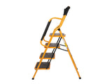 Iron 4-step step ladder with handrails ginger 96373453
