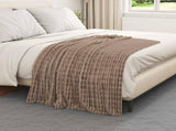 Throw Blankets 6 pcs Camel 150 x 130 cm Fleece 42016945