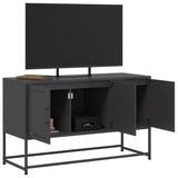 TV Cabinet Black 100.5x39x60.5 cm Steel 846476