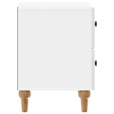 Bedside Cabinet 2 pcs High Gloss White 43 x 34.5 x 48 cm 894074
