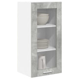 Hanging Cabinet Concrete Grey 40 x 31 x 80 cm Engineered Wood 884304