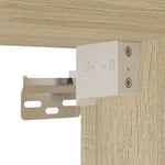 ZNTS 3 Piece Bathroom Cabinet Set Sonoma Oak Engineered Wood 3214726