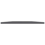 Bookshelf Boards 8 pcs High Gloss Grey 60x50x1.5 cm Engineered Wood 805281