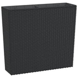 Planter with Removable Inner Anthracite 12 / 44 L PP Rattan 364687