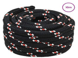Boat Rope 10 m 6 Black and Red PP 42029568