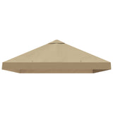 Gazebo Canopy Cover 6 x 3 m Beige Polyester 190 900398