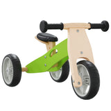 ZNTS Balance Bike for Children 2-in-1 Green 358353