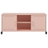 TV Cabinet Pink 100.5x39x43.5 cm Steel 846663