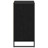 Sideboard Black Oak 43 x 36 x 75.5 cm Engineered Wood 886582