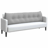 Back Pillow Cloud Grey 180 x 24 x 50 cm Fabric 42014570