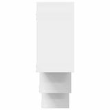 Wall Shelf White 159x18x66 cm Engineered Wood 853299