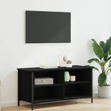 TV Cabinet Black Oak 100 x 40 x 50 cm Engineered Wood 881889